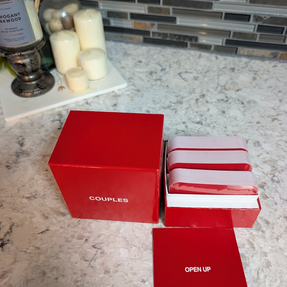 Red Couples Card Game